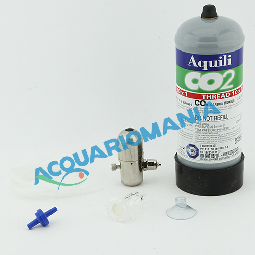 Aquili Impianto CO2 Small System completo con bombola da 200gr
