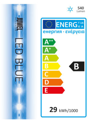 Juwel LED Blue Lampada ricambio Luce attinica per acquari marini 1047 mm 29w
