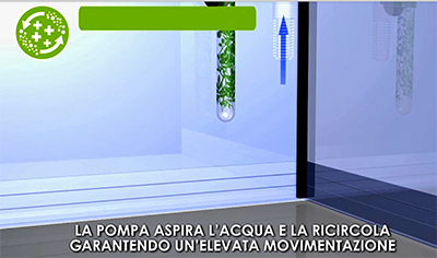 Askoll Acquario Pure LED L White 56x36x43,5h cm 68Lt
