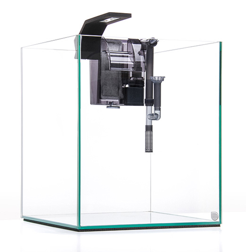 Beta Kit Line Nano Cube 25 Acquario in Extrachiaro con Filtro e Lampada Led 25x25x30h cm 19 litri