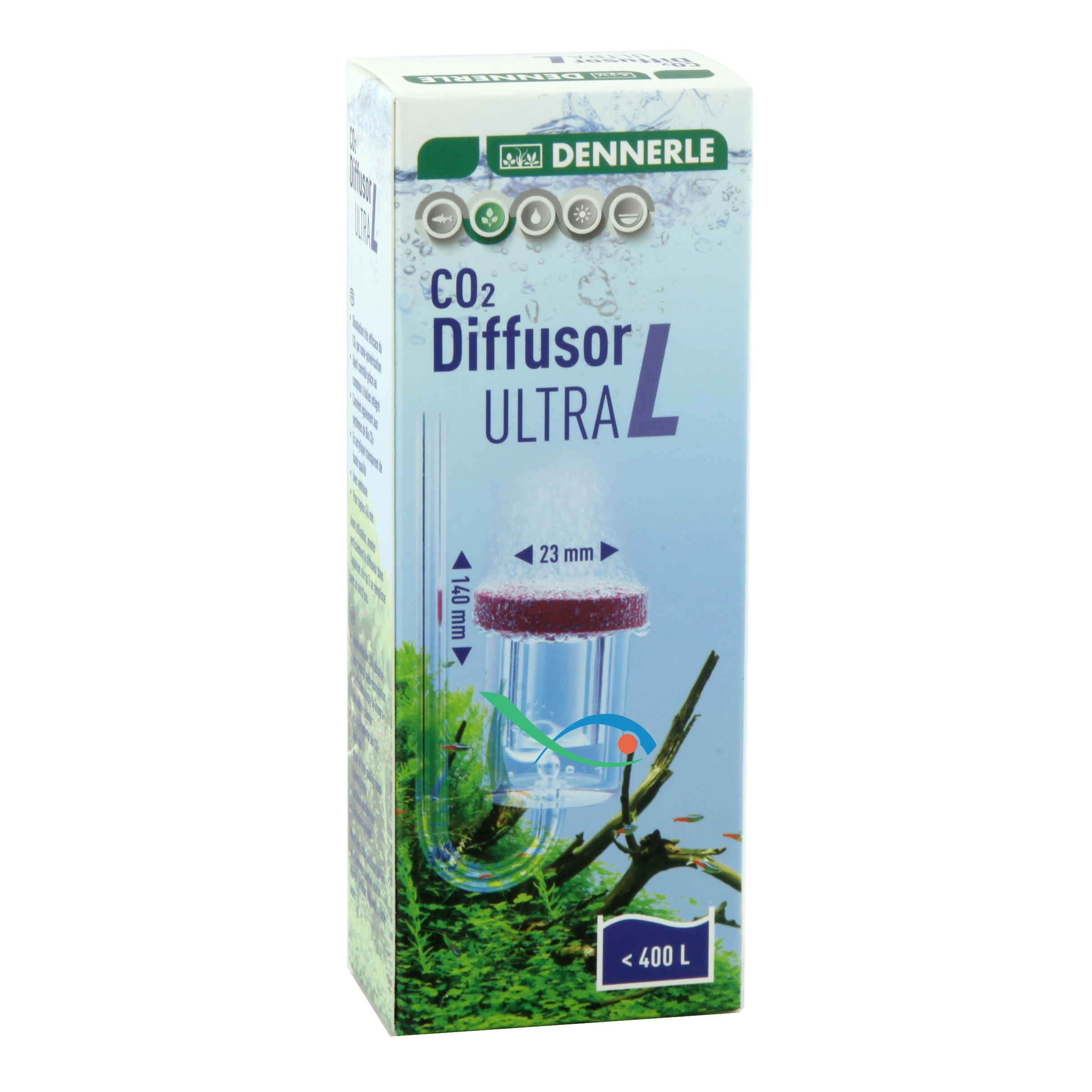 Dennerle CO2 Diffusor Ultra M fino a 200l