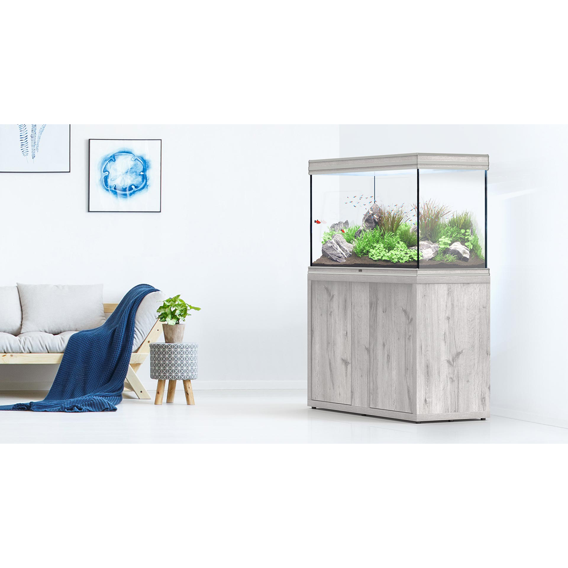 Aquatlantis Fusion 120 Acquario Walnut 224L