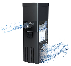 Ciano Aquarium Cube 10 Led Nano acquario con Filtraggio Luce a Led e coperchio 10 Litri