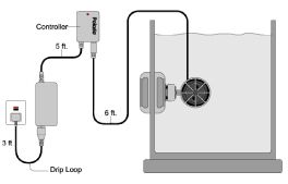 Wave Nano Polario 4000 pompa di movimento da 2000 a 4000 L/h