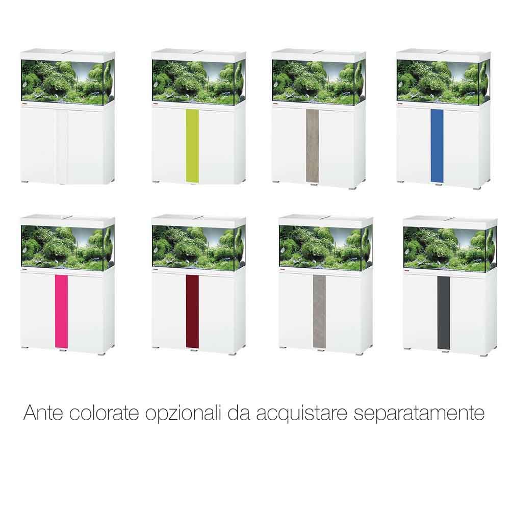 Eheim Vivaline 126 Led Acquario con Supporto Bianco 80x35x45h 126l