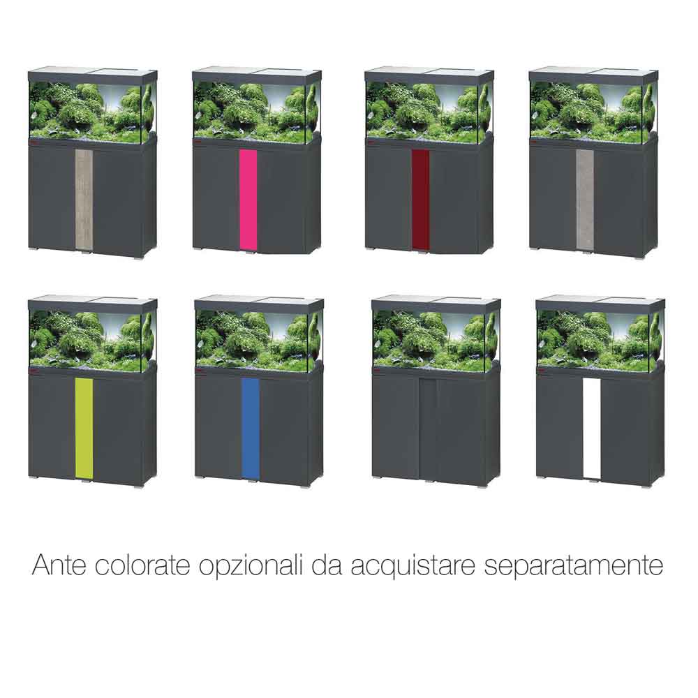 Eheim Vivaline 126 Led Acquario con Supporto Antracite 80x35x45h 126l