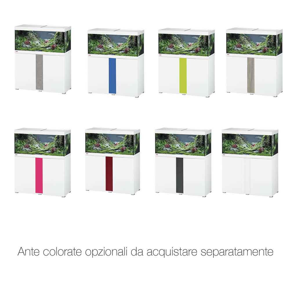 Eheim Vivaline 180 Led Acquario con Supporto Bianco 101x41x119h 180l