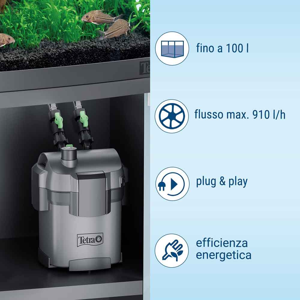 Tetra EX 500 Plus Filtro esterno fino a 100lt