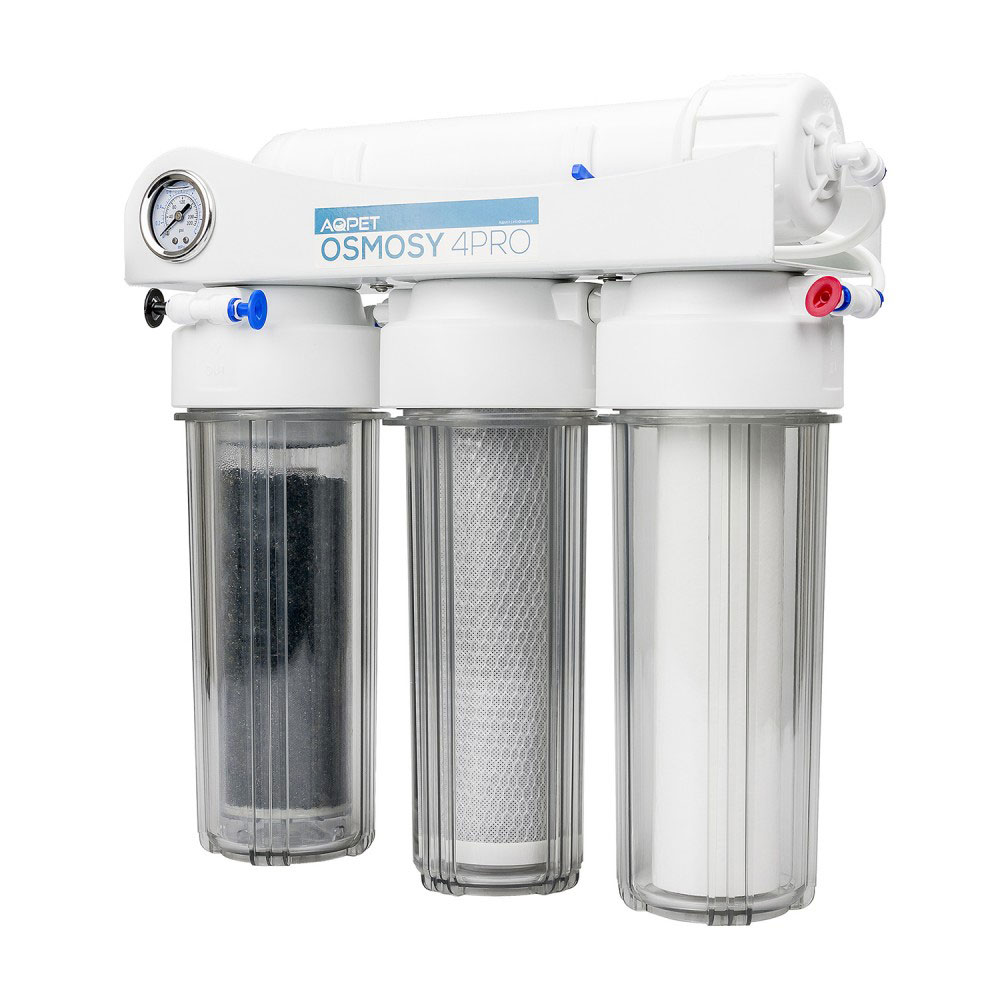 Aqpet Osmosy4 Pro 75GPD Impianto Osmosi 4 Stadi a Bicchiere