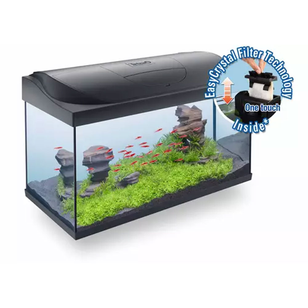 Tetra Acquario Starter Line Led 16W Completo 76x48x37cm 105litri New 2022 Con Luce Notturna