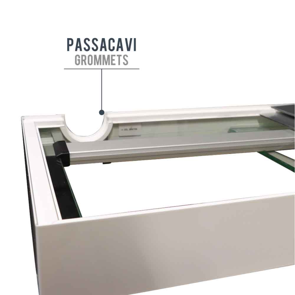 Amtra Acquario Alux Bianco 220L 90x45x65h cm
