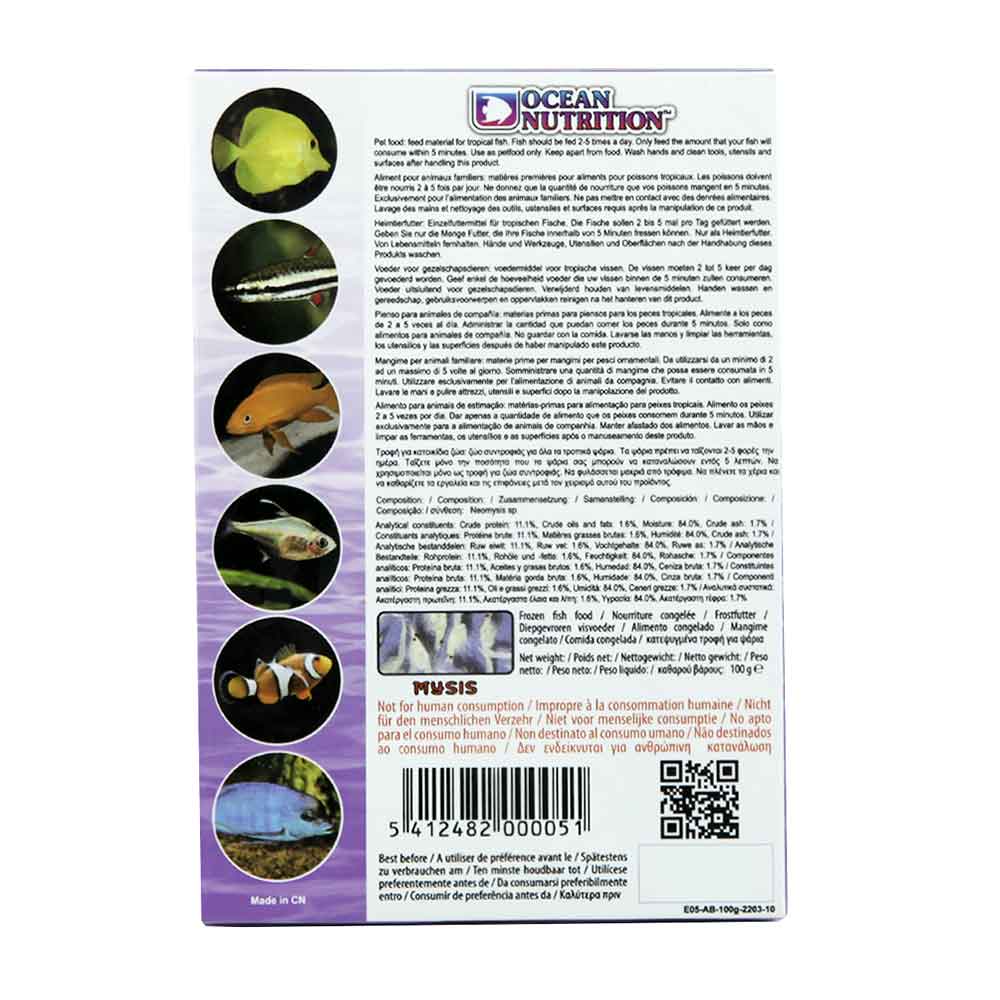 Ocean Nutrition Mysis congelato 100g