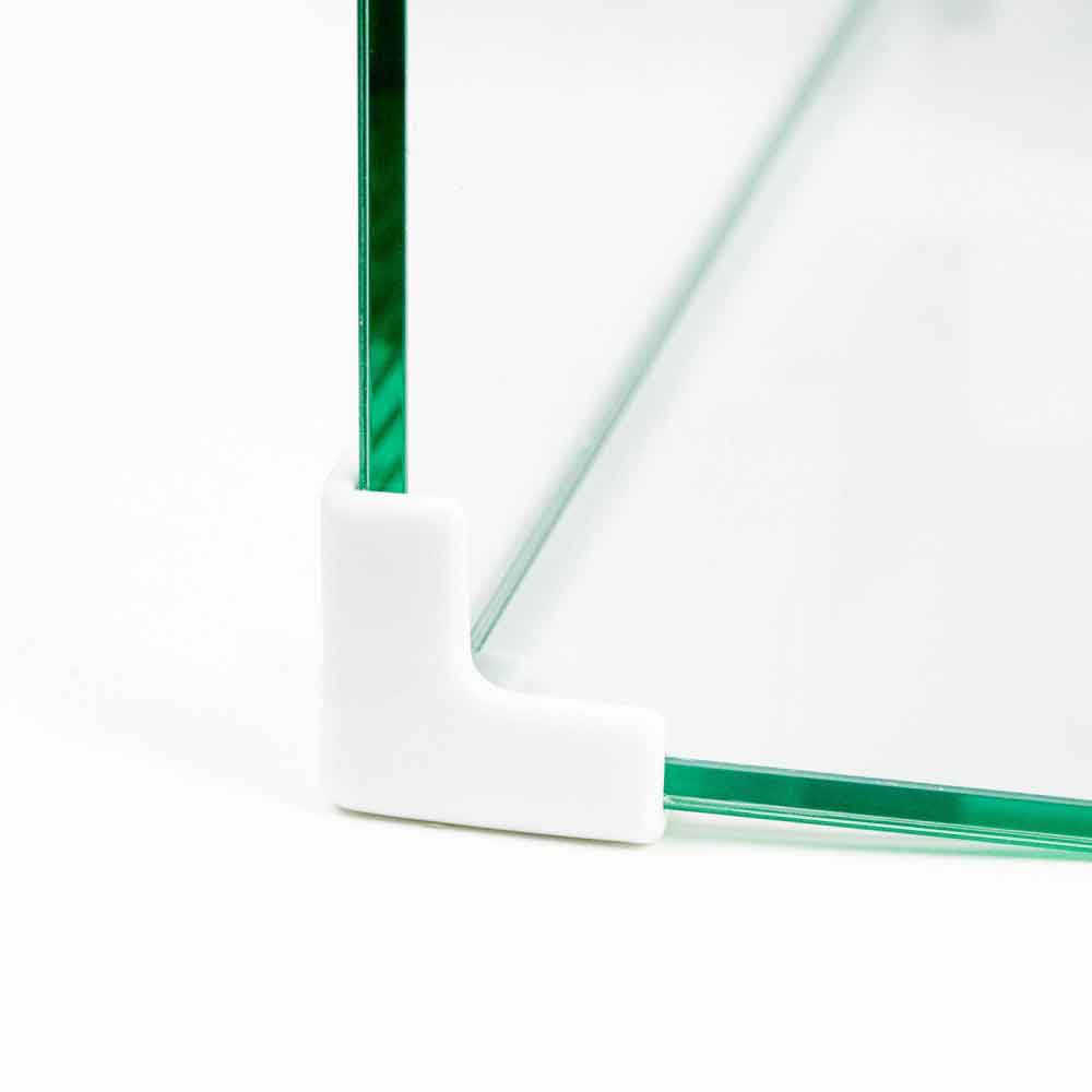Aqpet Tortuga 60 Tartarughiera in vetro con isolotto 60X30X25h cm