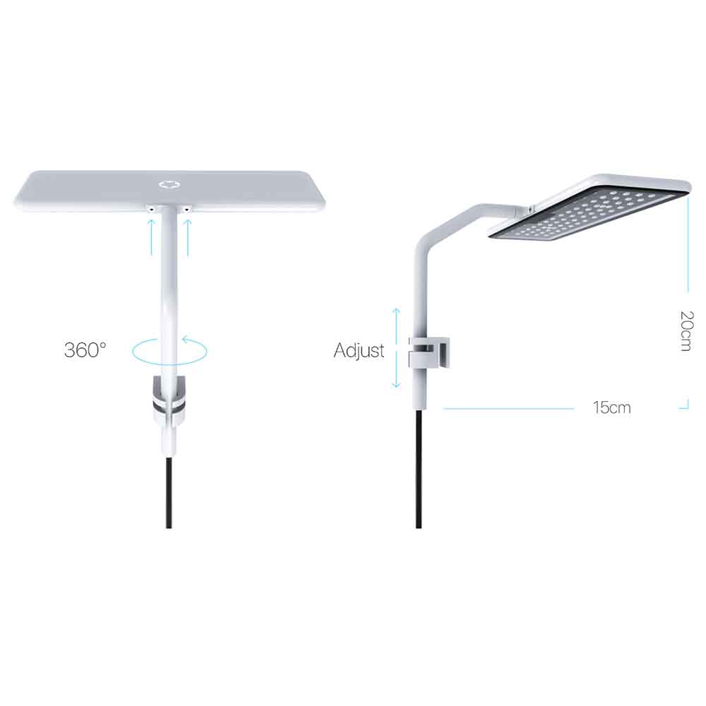 Micmol Aqua CC II Lampada Led Freshwater 30W 25x8x1h cm