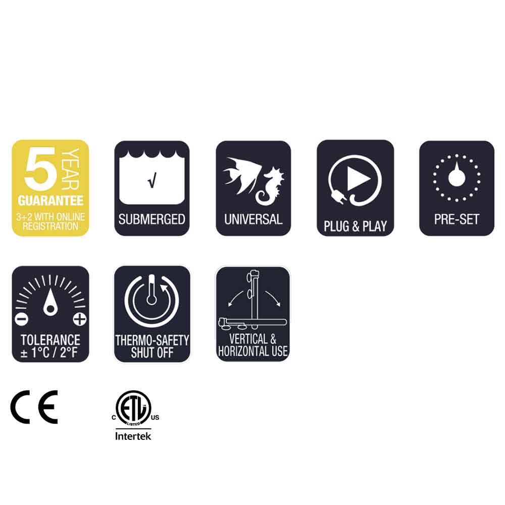 Sicce Riscaldatore Scuba Preset 50W 25cm