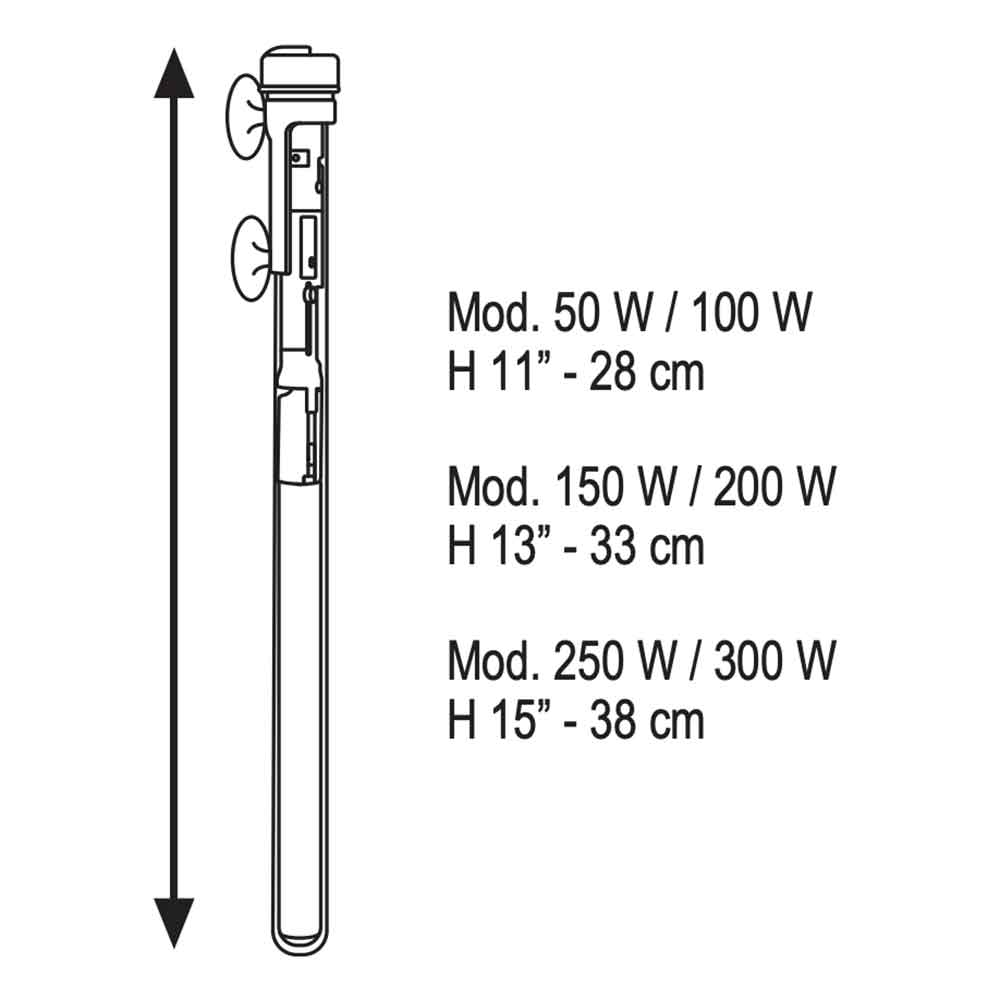 Sicce Riscaldatore Scuba Preset 50W 25cm