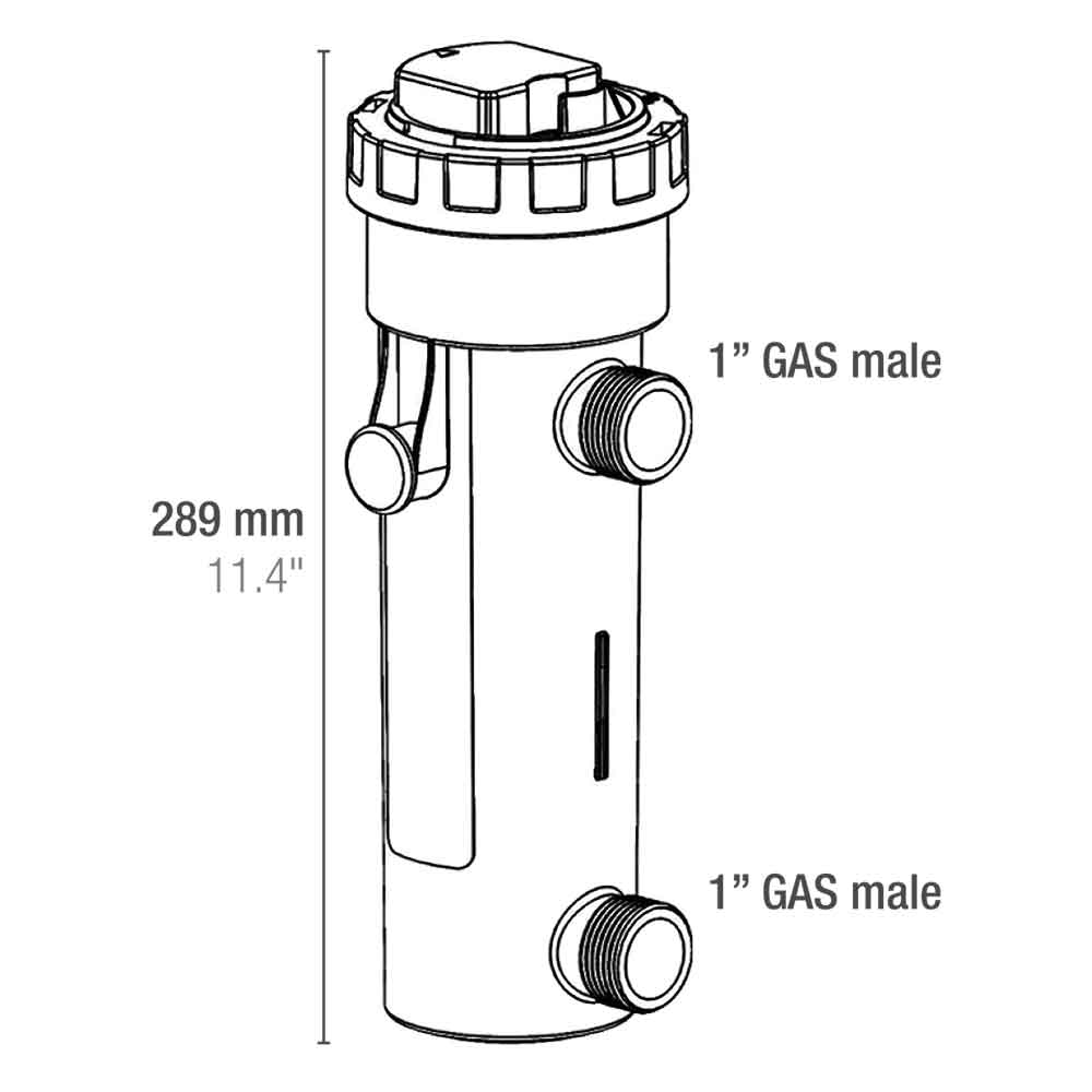 Sicce UV-C Clarifier Lampada sterilizzatrice 9W