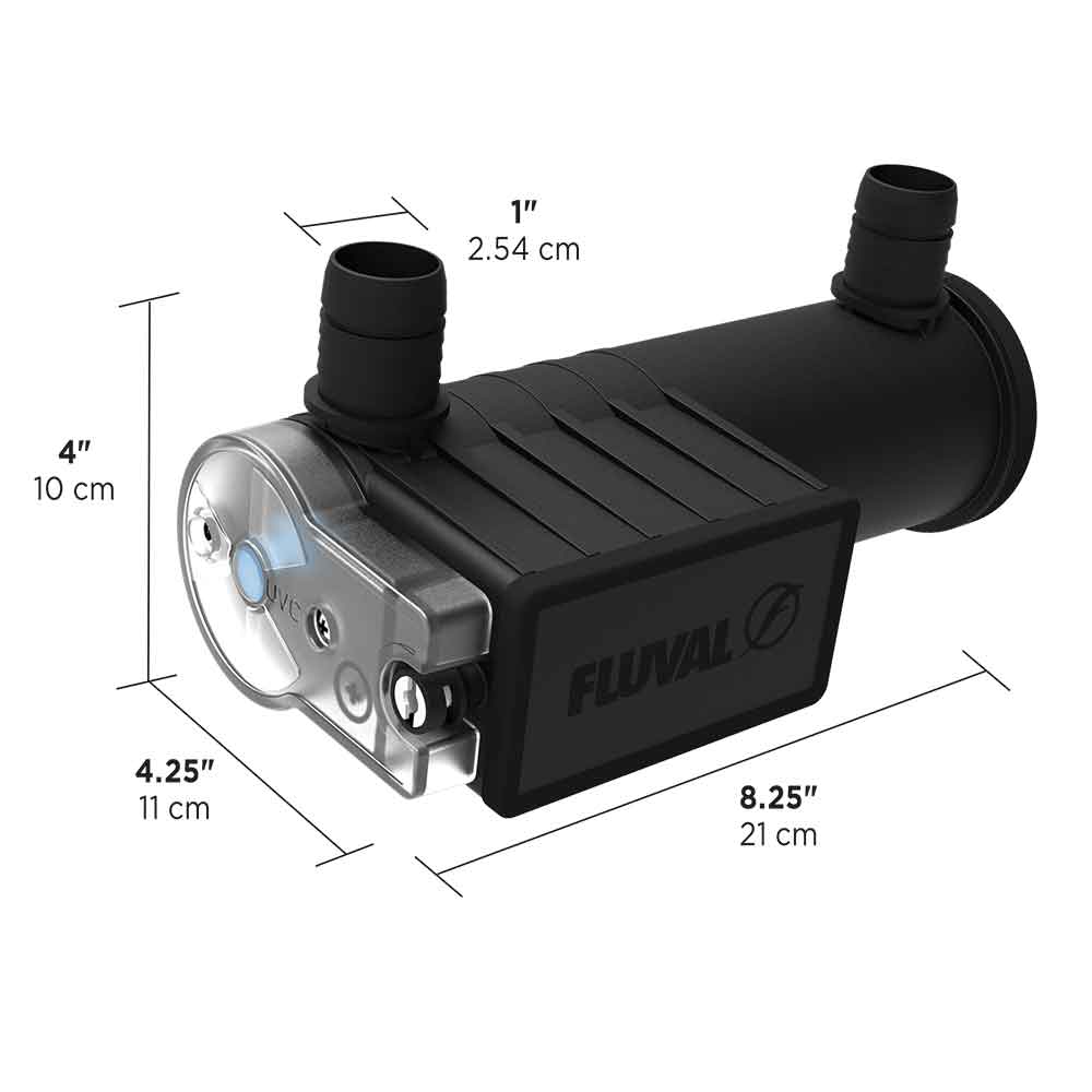 Askoll Fluval FX UVC In-Line Clarifier 6W