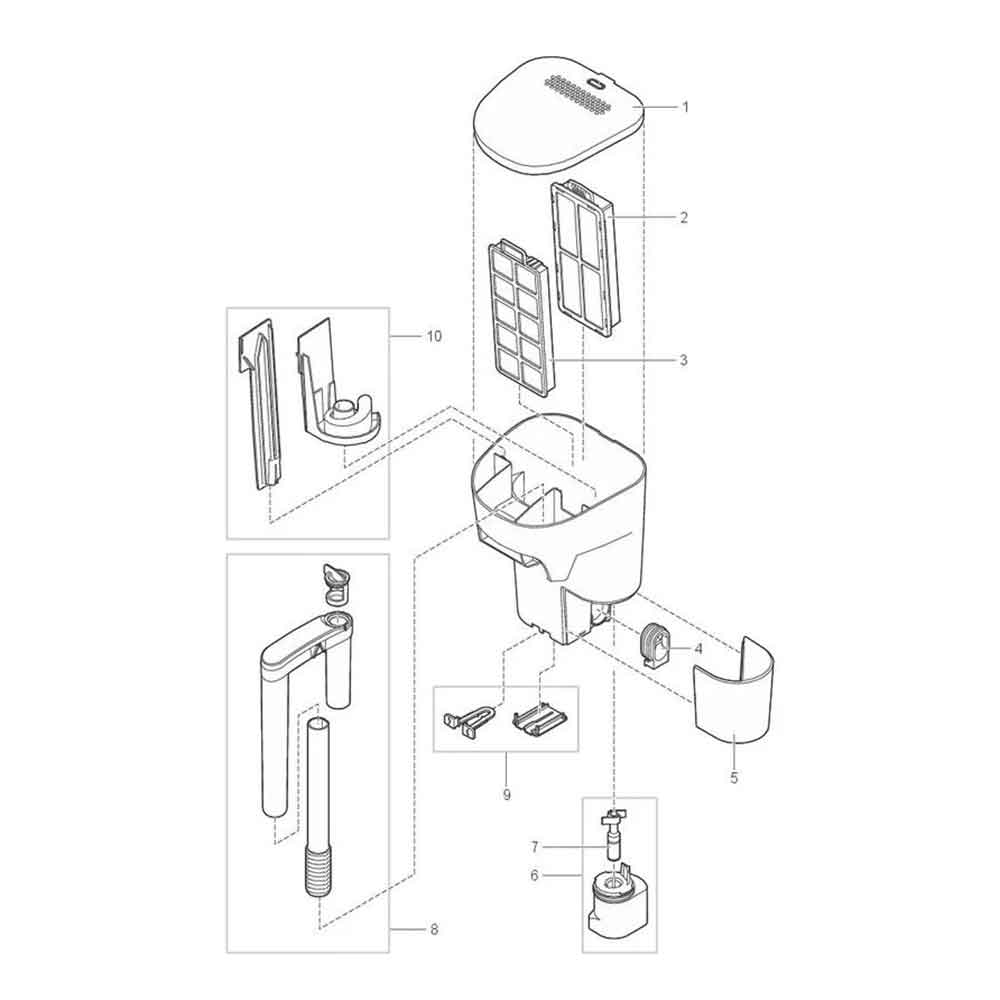 Oase Ricambio Inlet Aspirazione per tutti i Filtri Biostyle