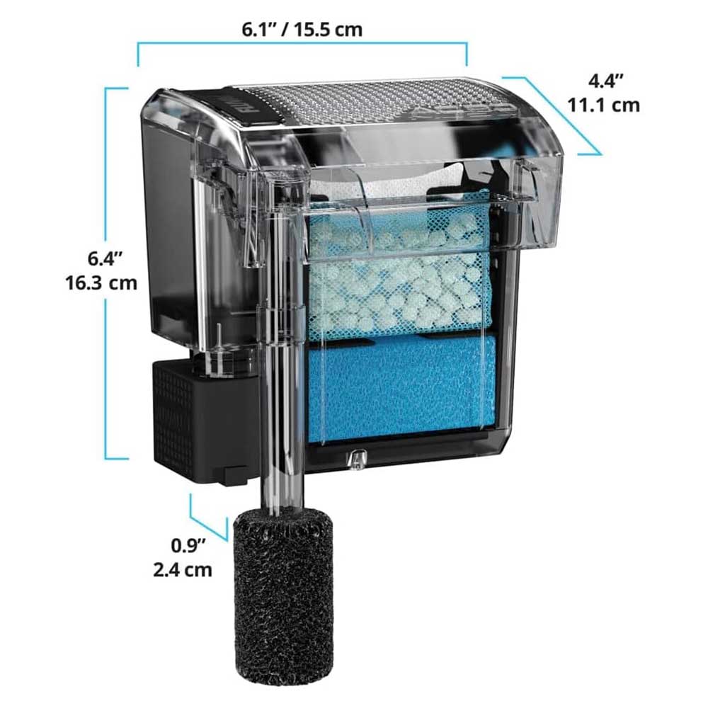 Askoll Fluval Aqua Clear 30 Filtro appeso per acquario fino a 38-114 litri