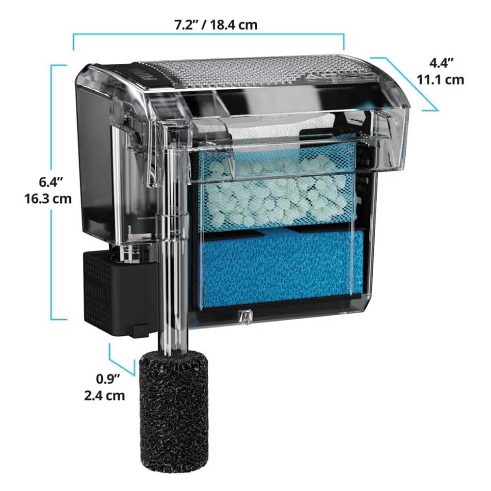 Askoll Fluval Aqua Clear 50 Filtro appeso per acquario fino a 76-190 litri