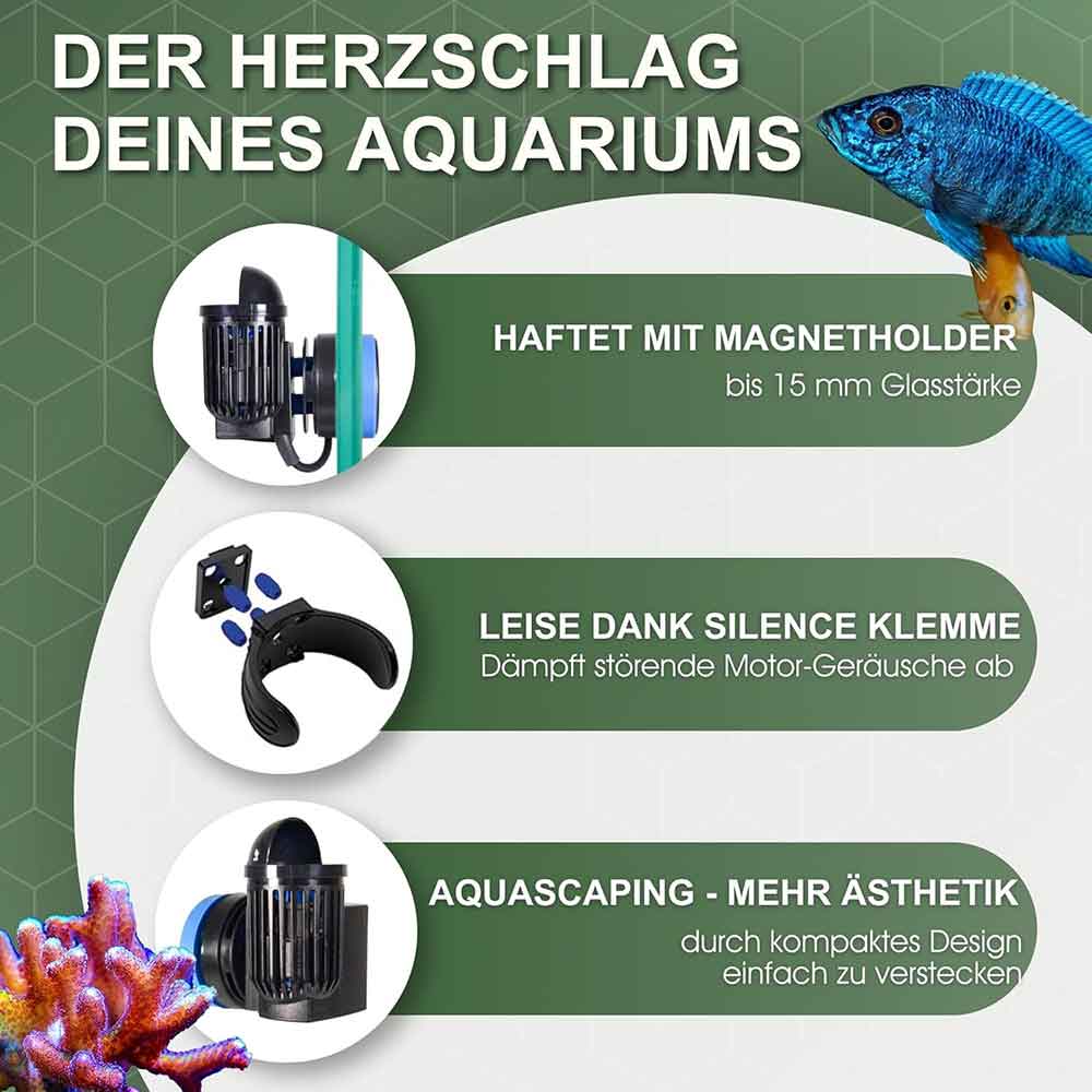 Tunze 6040.000 Nanostream 200-4500 l/h da 20 a 500Lt 12V regolabile