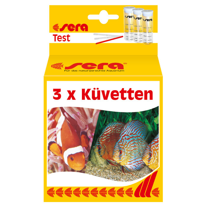 Sera Provette graduate in vetro da 20ml 3pz