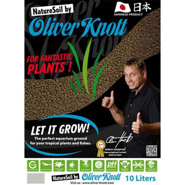 Oliver Knott Natuersoil Nero fine 3mm 3 Litri