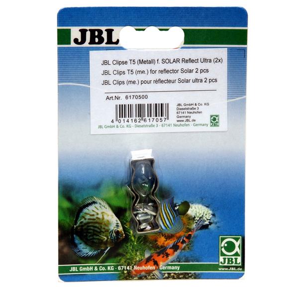 Jbl Clip Metallo per Lampade a Neon T5 con vite e dado in acciaio