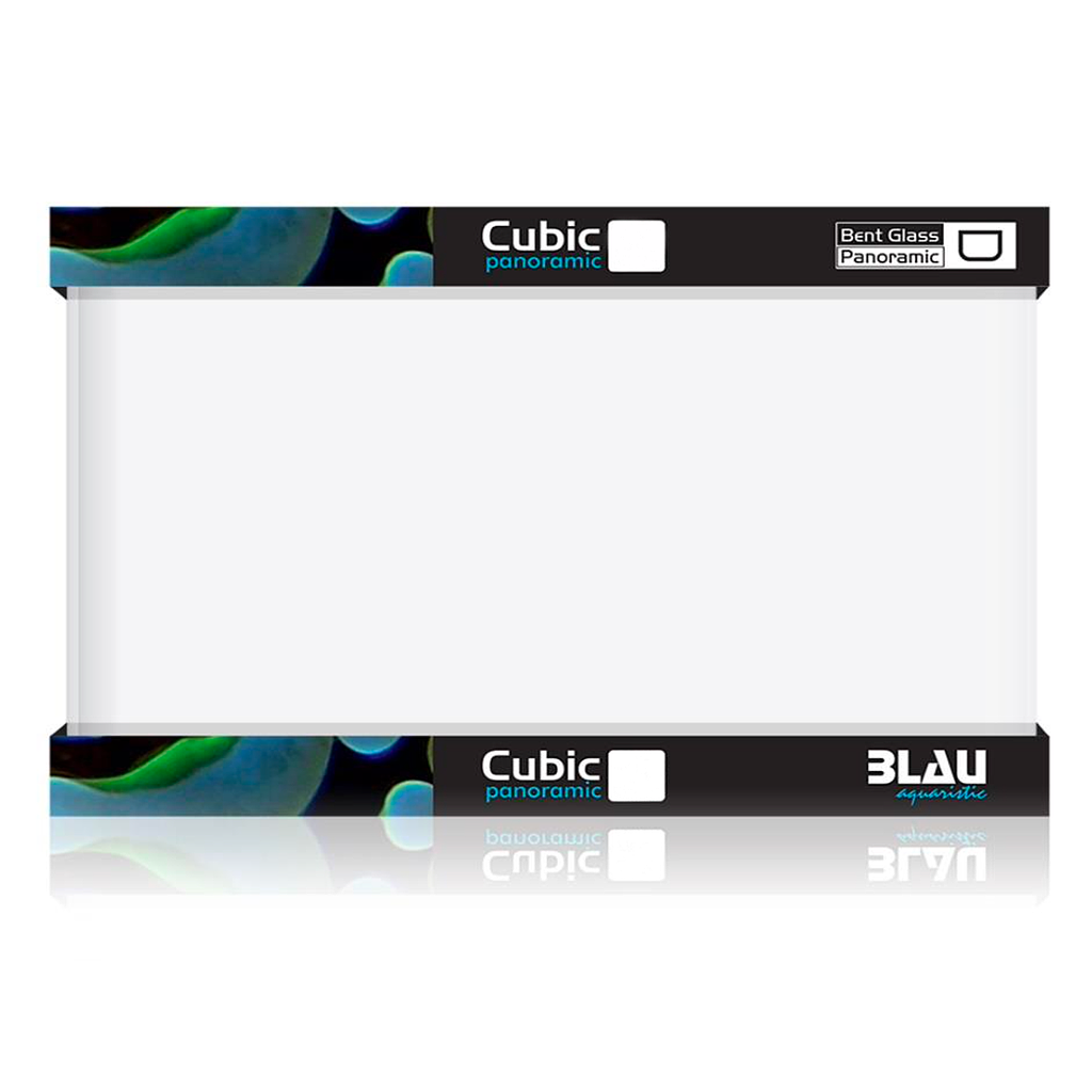 Blau Aquaristic Cubic 62 Panoramic Acquario 62x36x36cm 80 litri