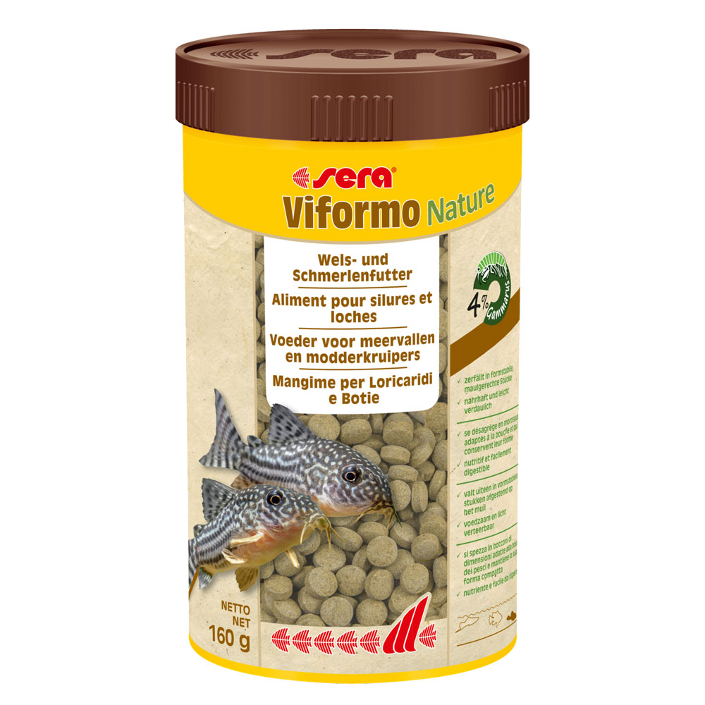 Sera Viformo Nature Mangime per pesci da fondo 250ml 160g