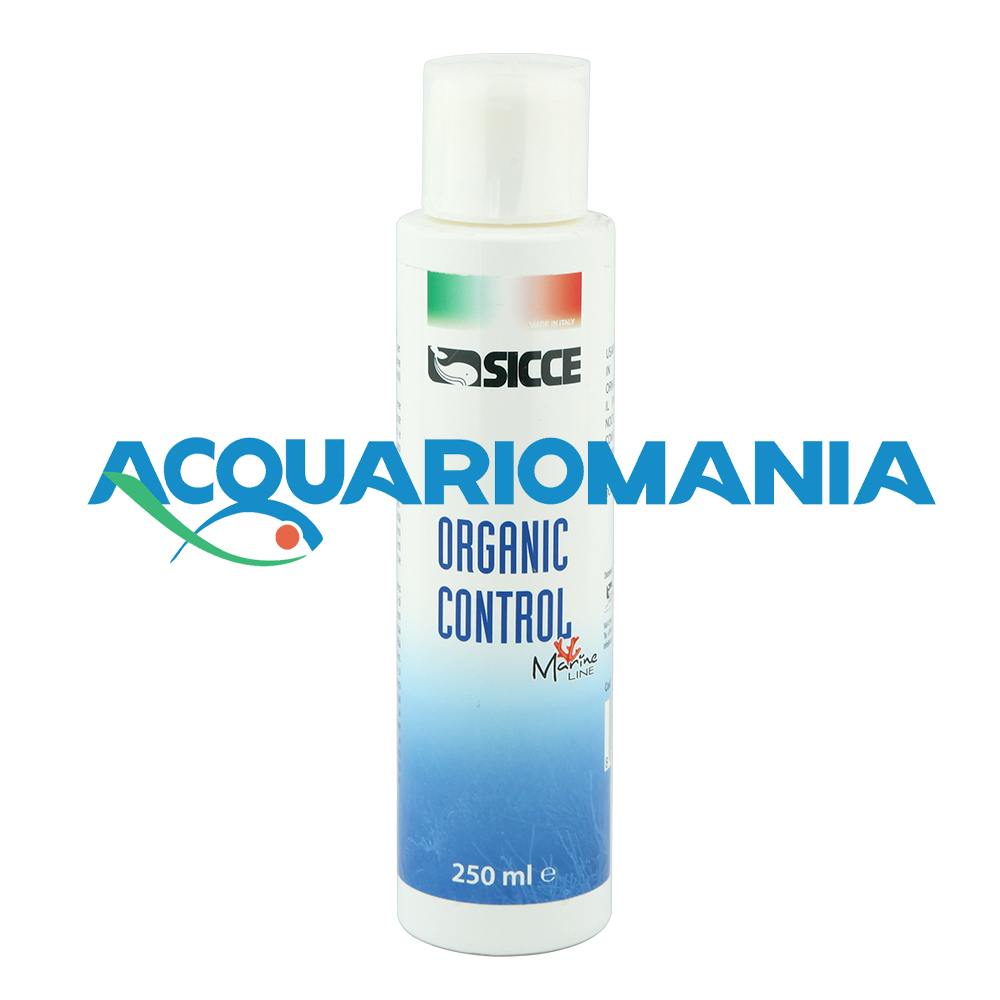 Sicce Organic Control abbassa Nitrati e Fosfati nel marino 250 ml
