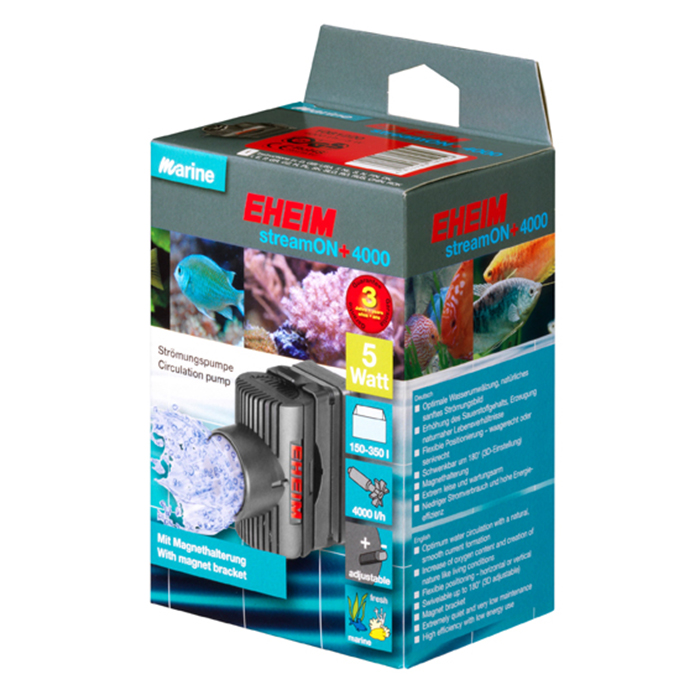 Eheim StreamOn   4000 Pompa di movimento orientabile supporto magnetico 4000l/h 5W