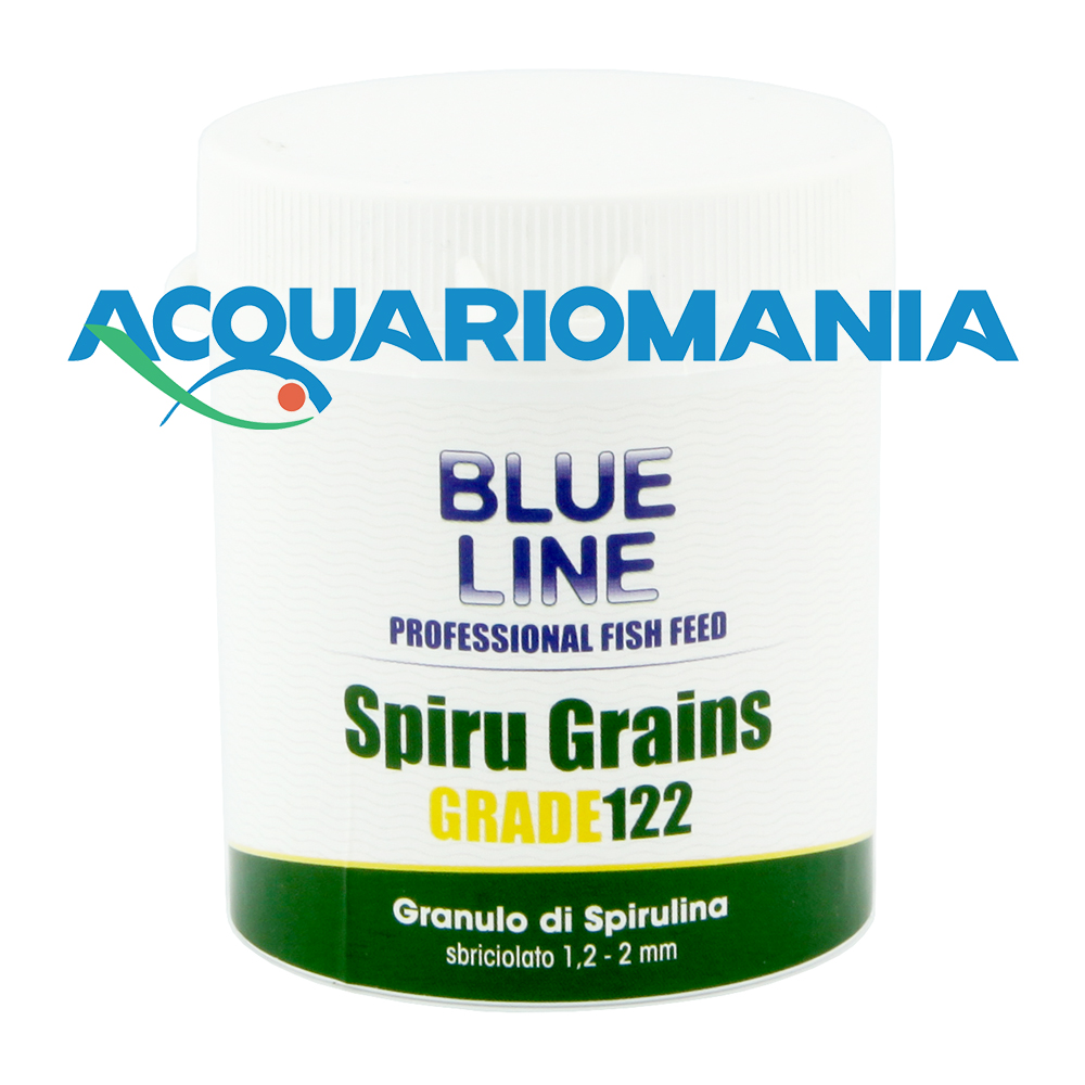 Blue Line Spiru Grains Grade 122 spirulina in grani (1.2-2mm) 45g