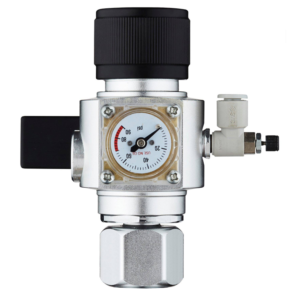 Chihiros CO2 Regulator Riduttore di Pressione con Elettrovalvola