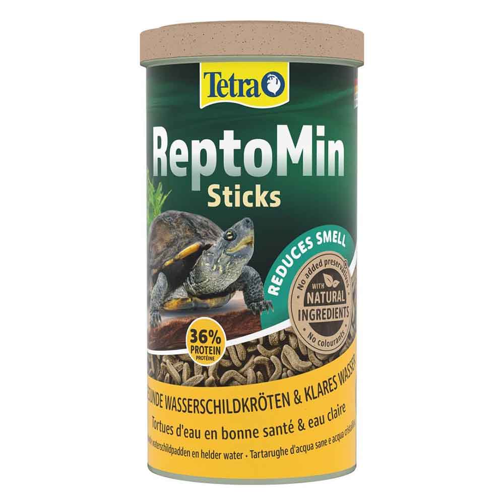 Tetra ReptoMin Sticks L Natural Mangime completo per Tartarughe acquatiche 1000ml 270g