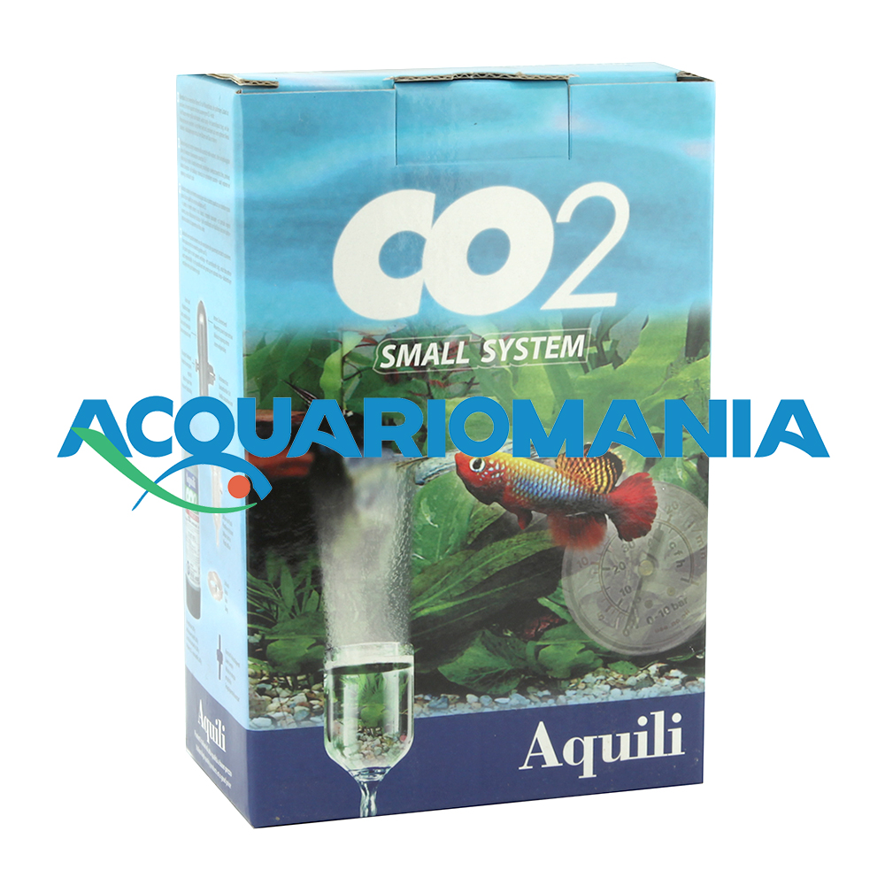 Aquili Impianto CO2 Small System completo con bombola da 300gr