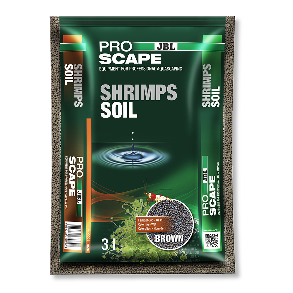 Jbl Pro Scape Plant Shrimp Soil Brown Substrato Fertile per Aquascaping 3l
