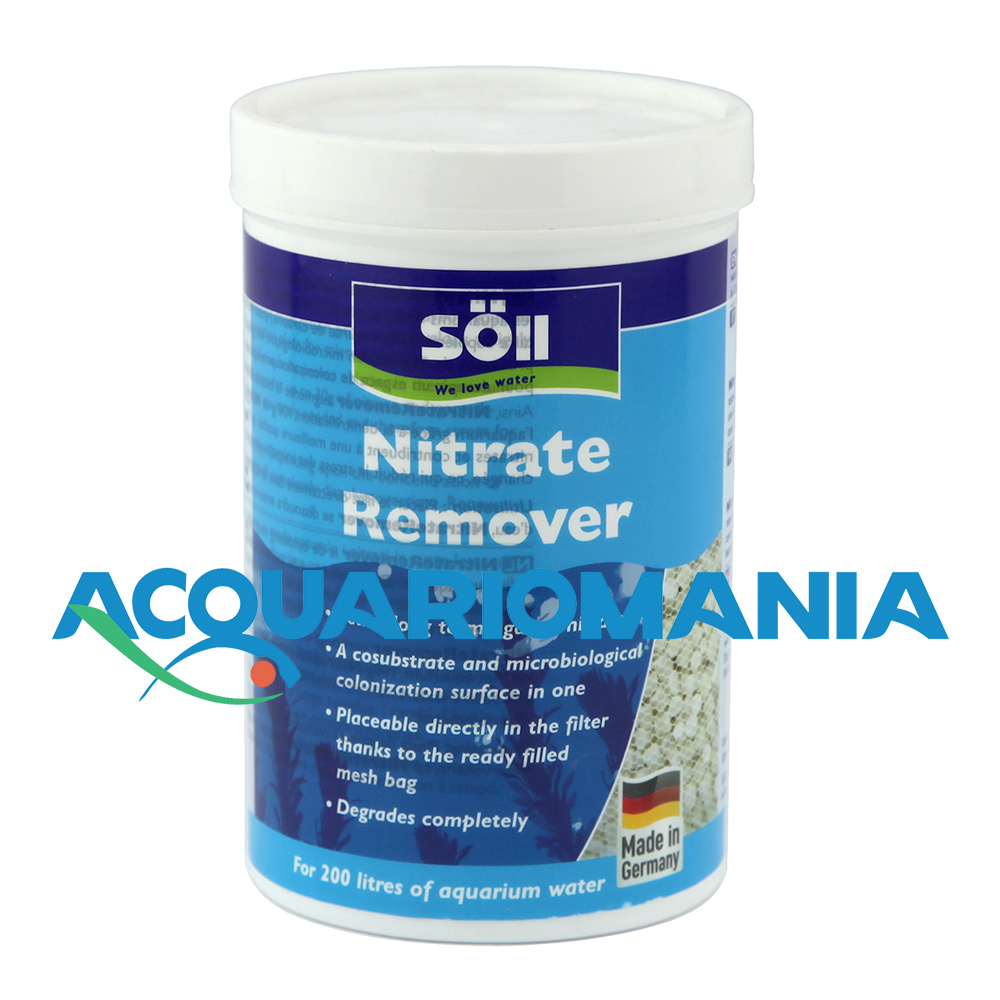 Söll Nitrate Remover Substrato biologico antinitrati 120g per 200 litri