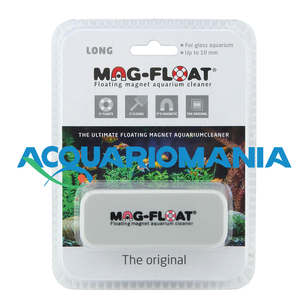 Mag Float Long Calamita galleggiante con guida lama per vetri fino a 10 mm