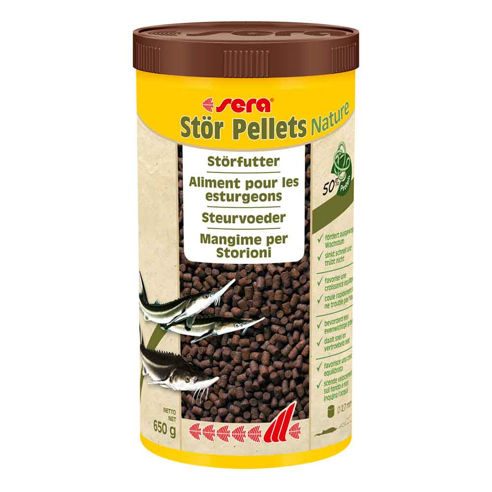 Sera Stoer Perlets Nature Mangime per Storioni 1000ml 650g