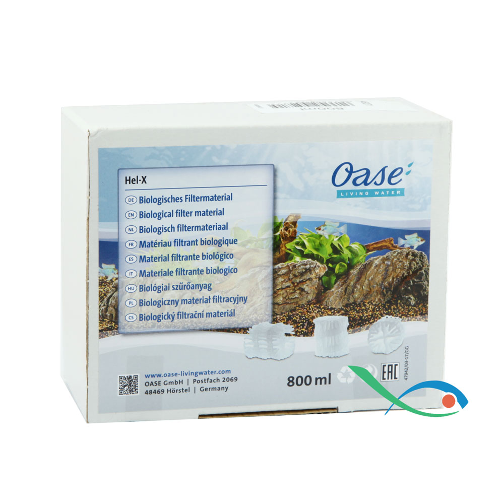 Oase Hel-X Materiale Filtrante Substarto Biologico sacco 800ml