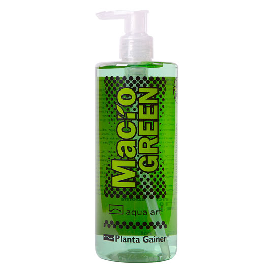 Aqua Art Planta Gainer Pro Macro Green Fertilizzante per piante a crescita lenta 500ml
