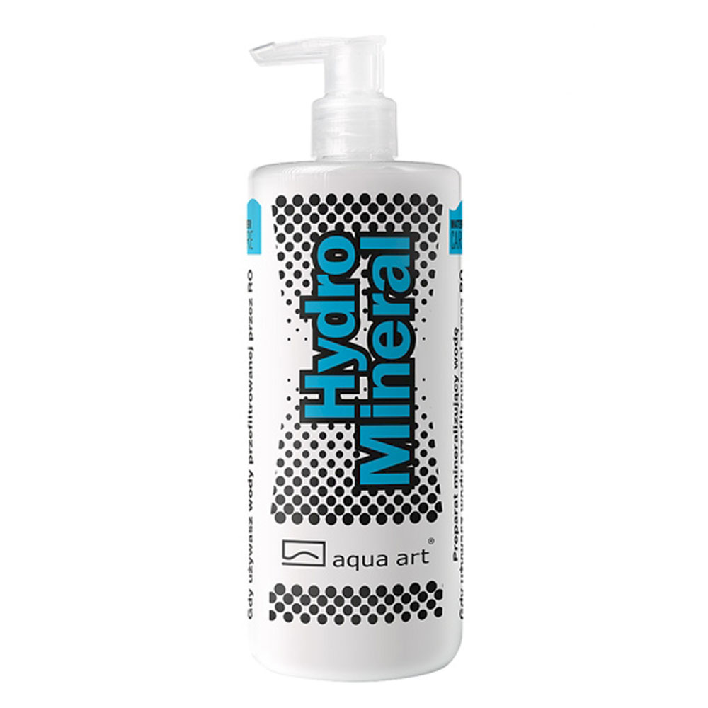 Aqua Art Hydro Mineral Sali liquidi per GH e KH dolce 500ml