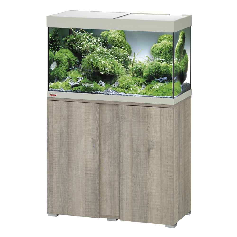 Eheim Vivaline 126 Led Acquario con Supporto Grigio 80x35x45h 126l