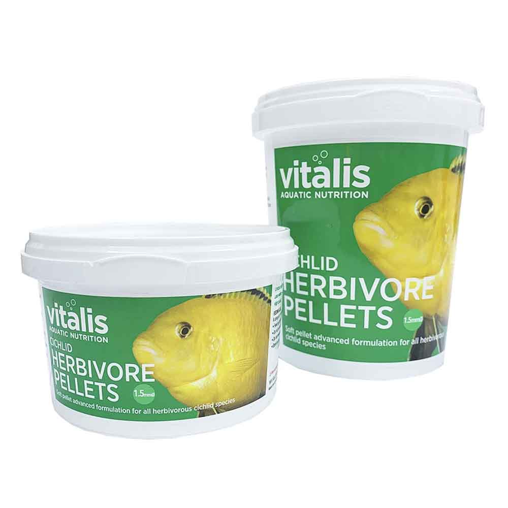 Vitalis Cichlid Herbivore Pellet 1,5mm 140g