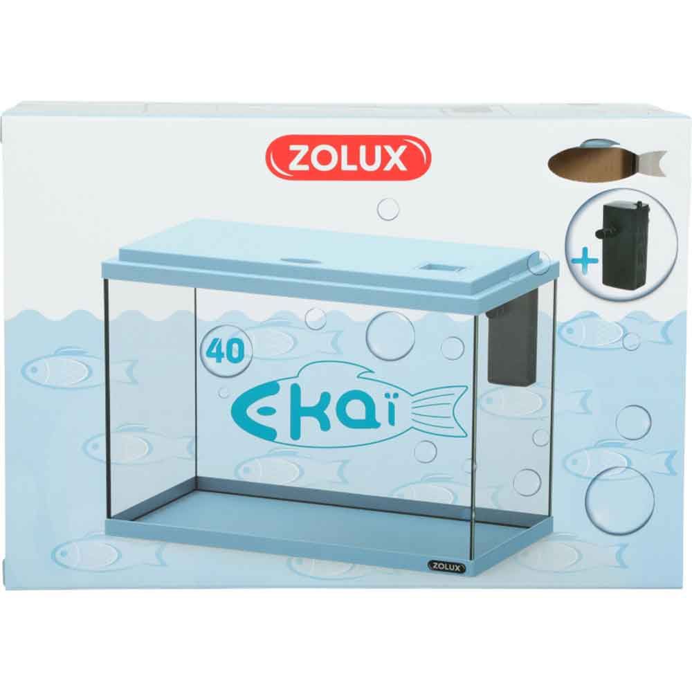 Zolux Ekai 40 Acquario 24 litri Azzurro