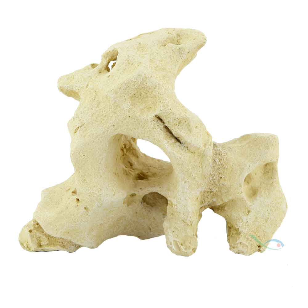 Amtra Roccia Gallura beige con foro S 17x8x14h cm