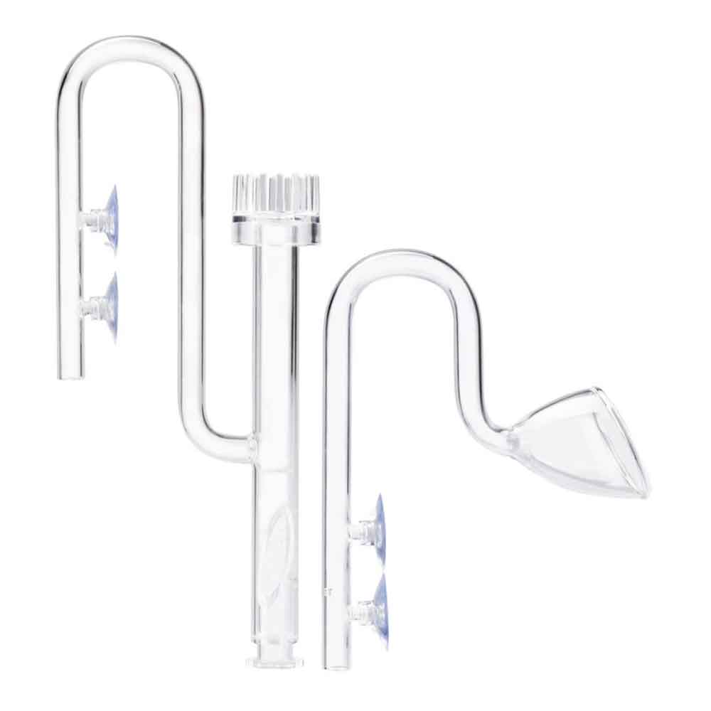 Aqpet In Out Skimmer 17mm in vetro Set di mandata e aspirazione filtri esterni