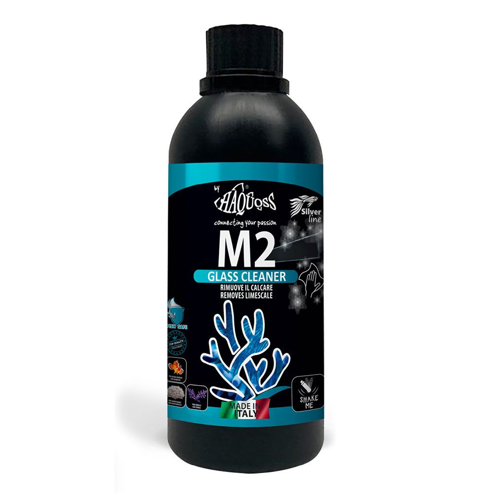 Haquoss M2 Glass Cleaner Rimuove il Calcare 250ml
